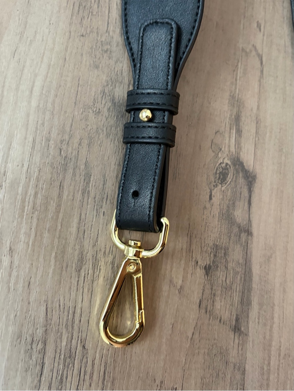 Black Replacement Handbag Shoulder Strap - Picture 2 of 4